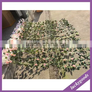 Luxury 2m Handmade Coral and White Hanging Decorative Flower Arranging thumbnail-2