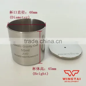 Stainless Steel Density Measuring Cup thumbnail-1