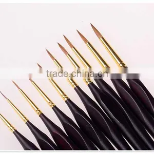 Professional Weasel Material Artist Paint Brush Set thumbnail-2