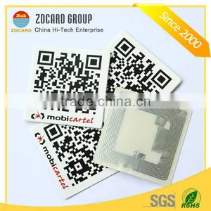 Unique RFID 2D Barcode QR Code Sticker thumbnail-3