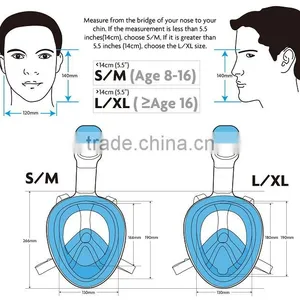 Full Face Swiming Driving Snorkel Mask thumbnail-3