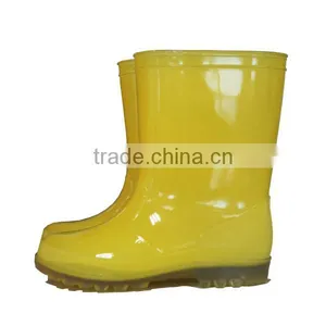 Colorful Transparent PVC Rain Boots For Kids thumbnail-2