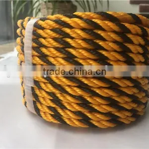 High Quality PP Monofilament 3 Strand Twisted Rope/Tiger Rope thumbnail-2