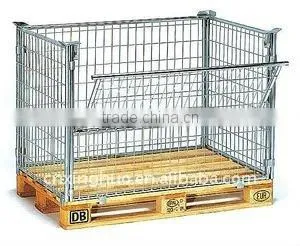 EURO.stackable Wire Cages,pallet Cages thumbnail-1