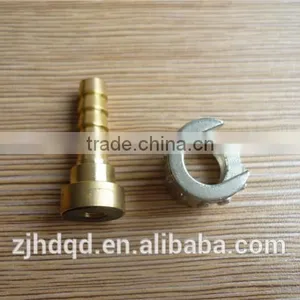 Brass Straight Hose Barb Fitting With Cap thumbnail-3