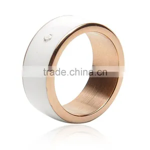 Newest Magic NFC Ring Universal For All Android NFC Cellphone Mobile Phones,Black,Ring Size 57.1mm(Girth) 2015 thumbnail-1