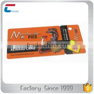 High Quality Printed Plastic Card / Key Tag Combinations thumbnail-1