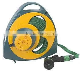 15m Garden Mini Hose Reel With Spray Set thumbnail-1