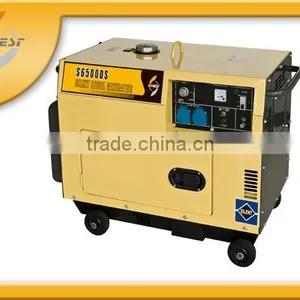 5KVA Small Three-phase Portable Silent Diesel Generator With Double Mufflers thumbnail-2