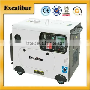 5KVA Small Portable Single Cylinder Silent Diesel Generator Price With Digital Display Panel thumbnail-1