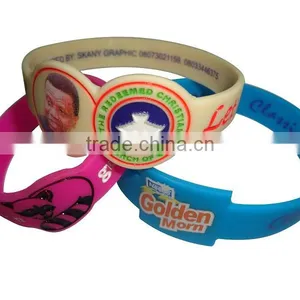 Many Kinds of Silicon Wristband Women and Men Custom Silicone Bracelet thumbnail-1