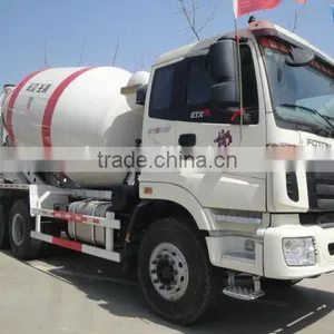 FOTON Concrete Mixer Truck, Cement Mixer Truck, 8~9 Cbm Mixer Drum thumbnail-1