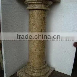 NEW FOSSIL MARBLE PEDESTAL thumbnail-3
