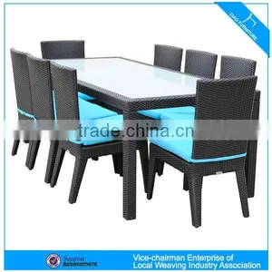 Luxury Hotel Rattan Dining Furniture (2107T+FC007) thumbnail-1