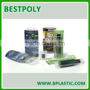 WHOLESALE CLEAR PLASTIC EARPHONE PACKAGING BOX WITH PRINTING thumbnail-2