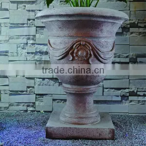 Classical Resin Garden Flower Pot Sculpture thumbnail-1