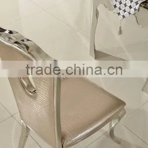 B406 Home Furniture Fashionable PU Leather Chair thumbnail-4