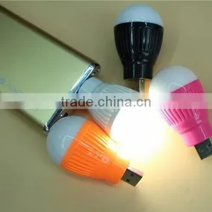 Portable Computer Laptop PC Desk Reading Lamp Mini USB Light Bulb thumbnail-5