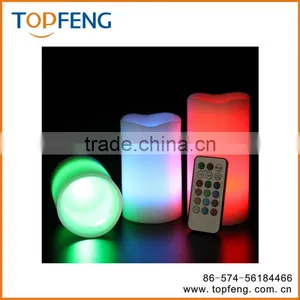 Multi-colored LED Candle/led Flameless Candle/wax Led Candle/flameless Candle With LED thumbnail-1