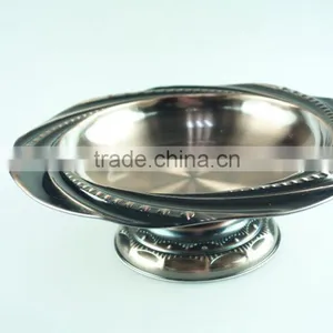 2015 Hot Sale Vintage Style Unique Golden Stainless Candy Dishes thumbnail-3