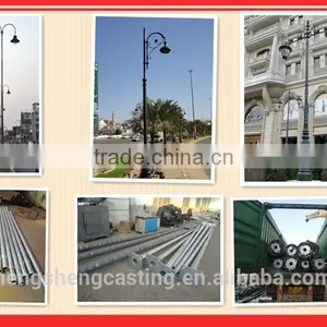 China Supplier Antique Cast Aluminum Pole & Aluminum Lamp Pole & Aluminum Lighting Pole thumbnail-3