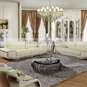 2015 Popular Home Furniture Real Leather Sofa/modern Living Room Sofa SF012 thumbnail-2