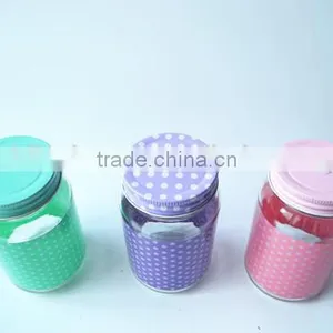 Hot New Products for 2017 420ml Colorful Mason Jar for Drinking thumbnail-2