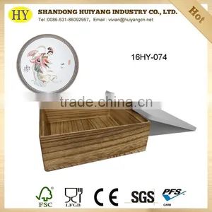 Paulownia Wood Antique Packing Box Wholesale thumbnail-1