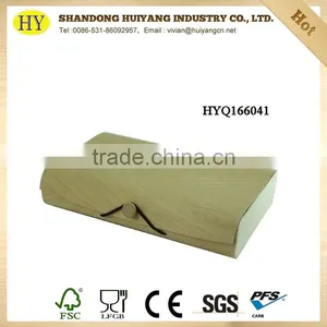 Custom Birch Veneer Balsa Bark Packing Wood Box thumbnail-1