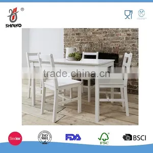5-Piece Dining Set ,Solid Wood Table With 4 Side Chairs thumbnail-1