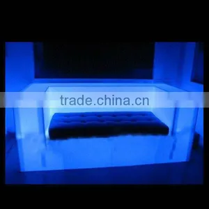Wholesale Acrylic Led Light Lounge Sofa thumbnail-1
