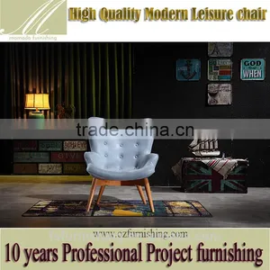 YYA039 Nordic Wood Armchair Meeting Chair Leisure Chair/Nordic Furniture/simple Japanese Style Oak Solid Wood Dining Chair thumbnail-1