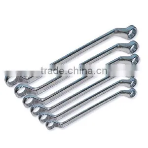 High Quality High Steel Wrench 6 Point 45 Degree Ring Spanner thumbnail-1