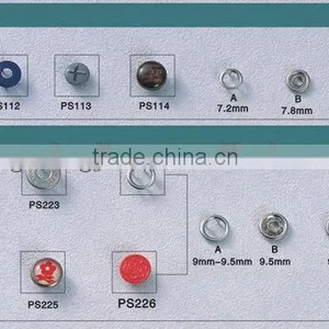KMJ-2111cheap Price With Fashionable Style Metal Prong Snap Buttons for Clothes thumbnail-1