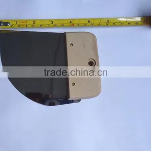 Stainless Steel Round Edge Putty Knife With Wooden Handle thumbnail-4