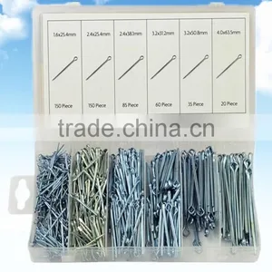 500 Pcs Cotter Pin Assortment /Household Hardware Assortment thumbnail-1