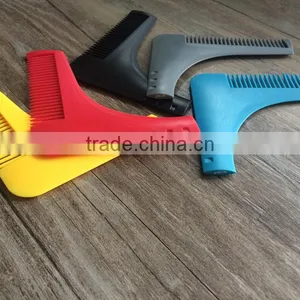 2017 Best Selling the Bro-beard Comb Facial Hair Shaping Tool Beard Comb thumbnail-1