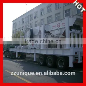 China Professional Trailer Type Crushing Plant for River Stone Quarry thumbnail-1