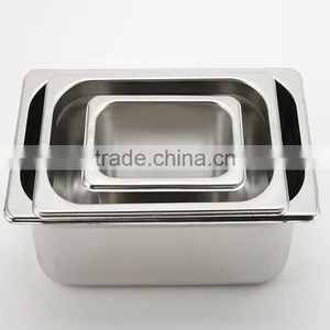 Stainless Steel Regular Food Container 1/2Gn Pan Resturant Equipment Gn Container Catering Food and Ice Cream Pan thumbnail-2