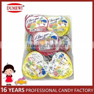HALAL Heart Shape Jelly Mixed Fruit Flavor Cube Jelly Bag Pack thumbnail-2