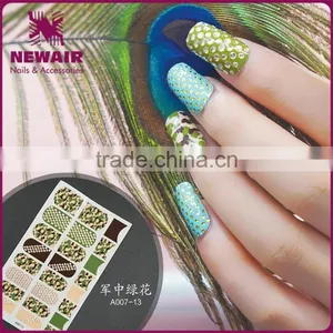 New Air Nail Art Stickers Foils Non-toxic Nail Wraps Care thumbnail-1