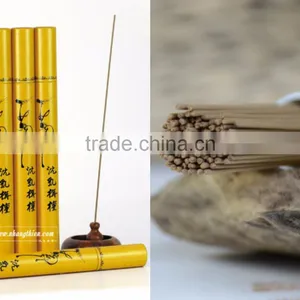 A Natural Agarwood Oudh Incense Stick Vietnam Eaglewood 21cm Long 1.5mm Diameter Pure Sweet Aroma for Meditation Aromatherapy thumbnail-1