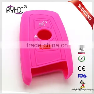 Experienced Factory 3 Button Silicone Car Key Case Smart Car Key Cover for BMW thumbnail-1
