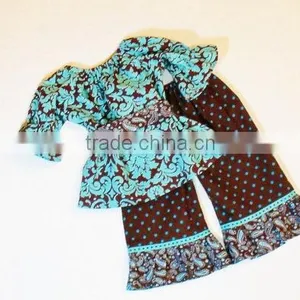 Beautiful Kids Plus Size Pant Suit and Infant Toddlers Clothing and Soft Textile Baby Clothing Set thumbnail-1