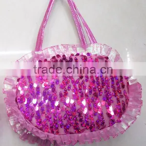 Fashion Lace Quilt Hearted Rabbit Little Girl Bag thumbnail-5