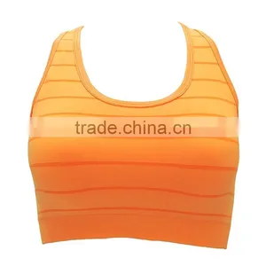Hot Sale Manufacturer Women Seamless Bra Wireless Sports Wear Sexy Yoga Bra thumbnail-2