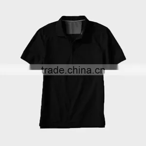 China Wholesale Custom Men's Balck Short Sleeve Polo Shirt thumbnail-1