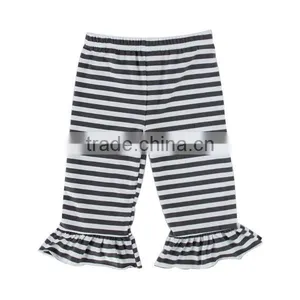 New Design Baby Cotton Stripe Petti Pants Wholesale Children's Boutique Capris thumbnail-6