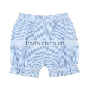 2017 Clothing Set Children Boutique Clothes Baby Shorts Girls' Seersucker Bloomers thumbnail-2