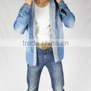 Professional Jeans Manufacturer Fashion High Quality Shirt thumbnail-1